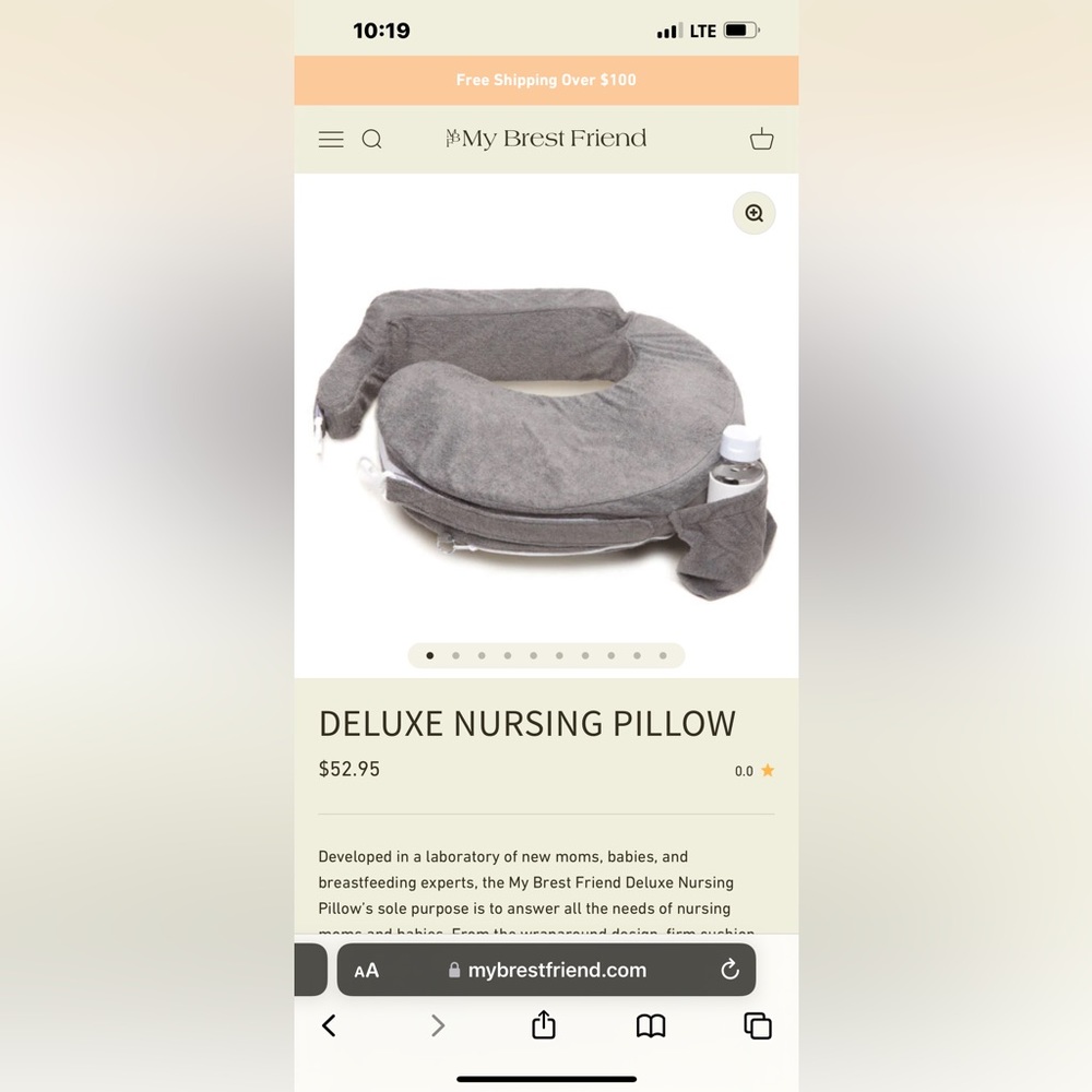 Brest Friend Nursing Pilllw